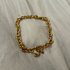 Juicy couture gold chain
